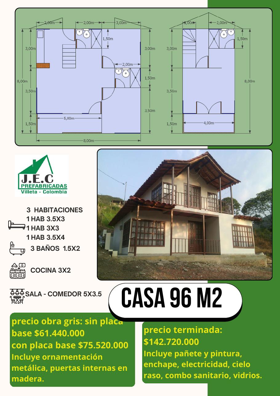 Casa 96 m²
