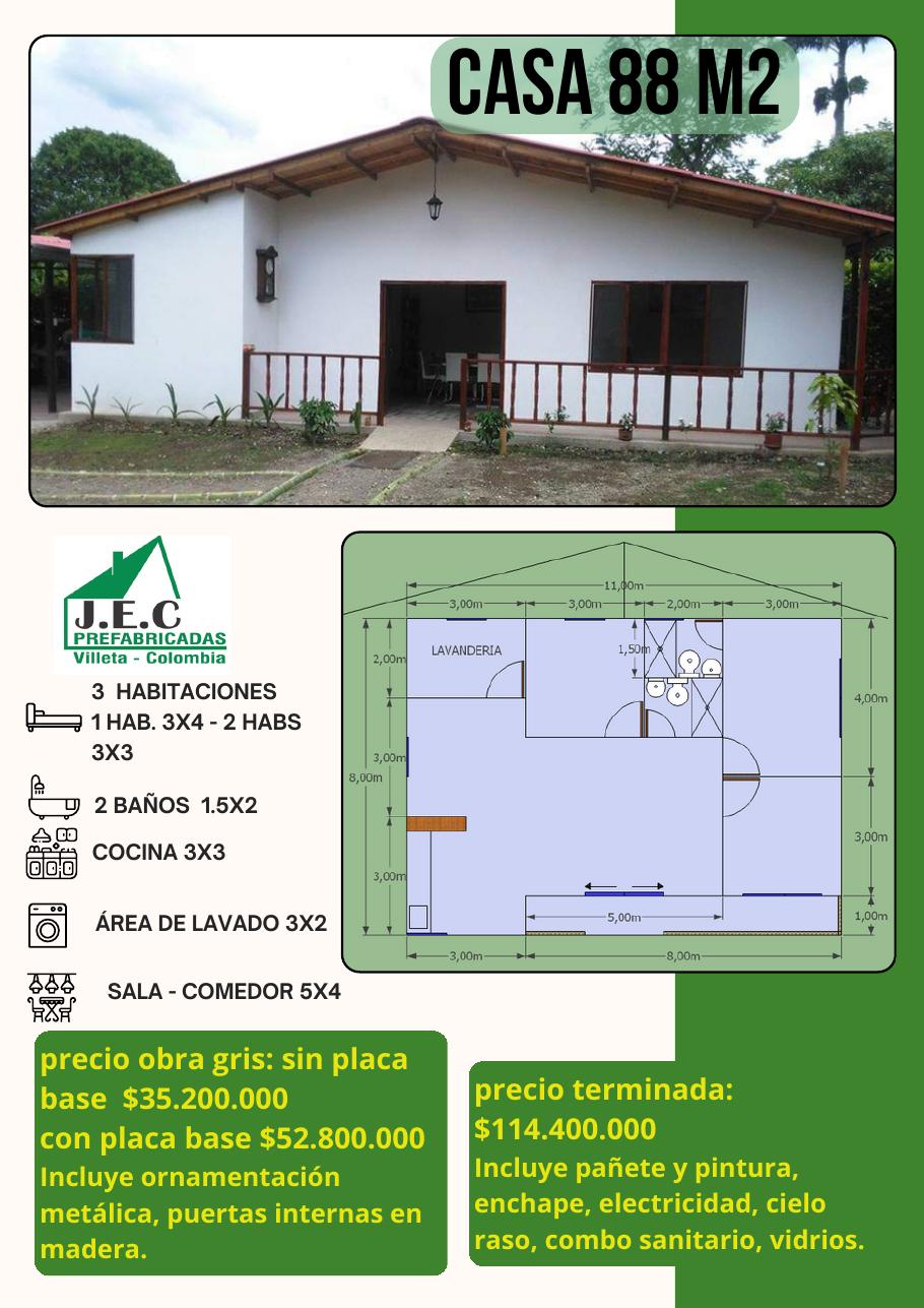 Casa 88 m²